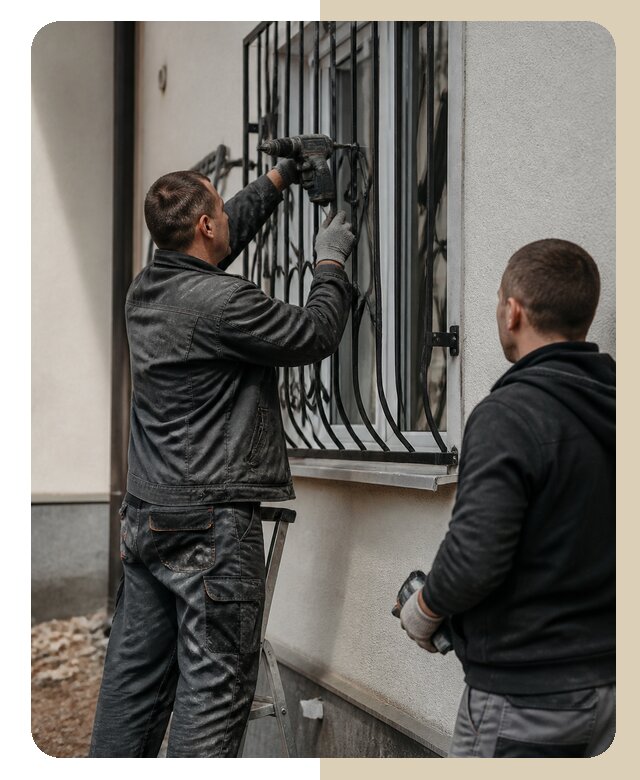 Установка наружных решеток в Кронштадте от 5113 р. | ДвериЛегко-Крн